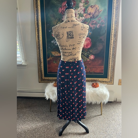 NWOT Boden Annabelle Pleated Midi Skirt - Picture 3 of 4